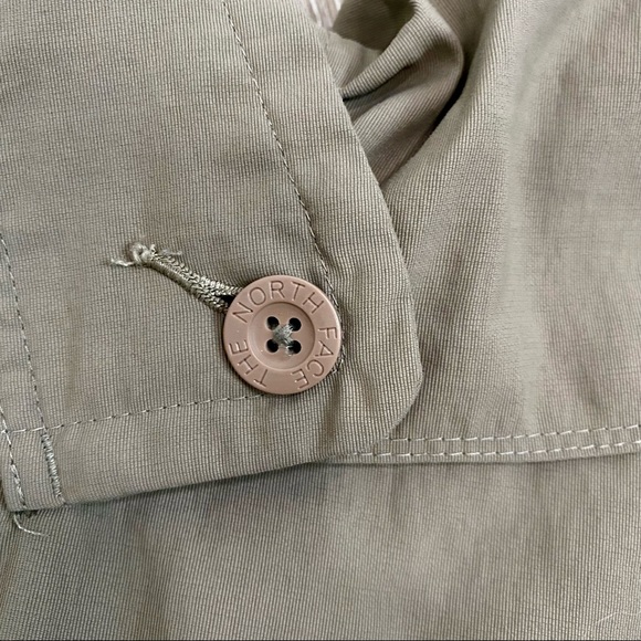 North Face Green Khaki Cargo Cropped Pants Plus - Picture 11 of 11